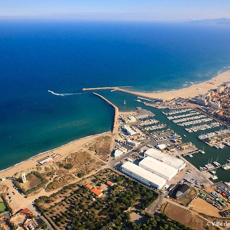 "Chill" Magnifique Vue Sur La Mer Et Le Port Au Coeur De La Ville En Premiere Ligne Canet-en-Roussillon Exterior foto
